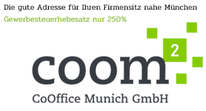 <br><br>CoOffice Munich<br>Coworking, Geschäftsadresse und Büroräume